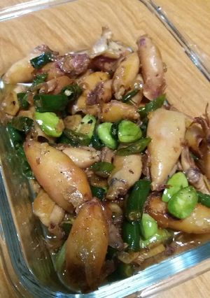 Foto resep Cumi Asin Cabe Ijo