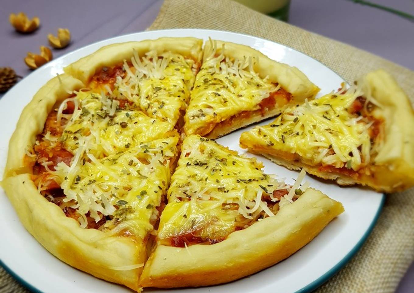Pizza panggang Teflon