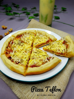 Foto resep Pizza panggang Teflon