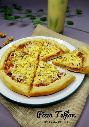 Foto resep Pizza panggang Teflon
