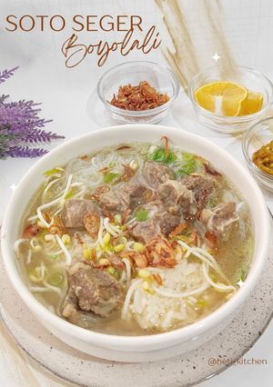 Foto resep Soto Seger Boyolali