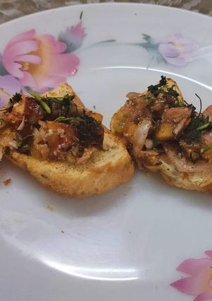 A picture of Italian Bruschetta.