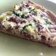 Quiche de carne picada, brócoli y piñones