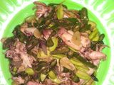 Tumis Pete cumi asin cabe ijo