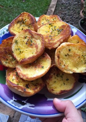 Foto resep Garlic Bread ala Pizza Hut murah dan praktis