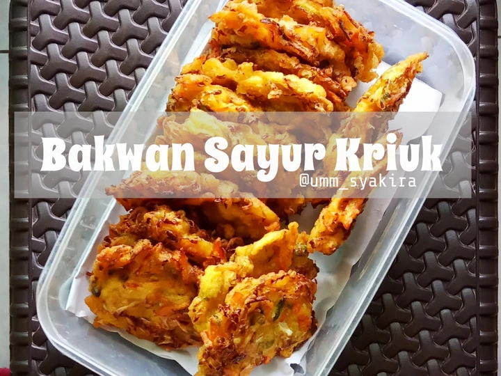 Cara Mudah Menyiapkan Resep Bakwan Sayur Kriuk yang  Bikin Ketagihan Anti Ribet, Uenak Banget