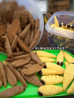 Foto resep Kue ulat a.k.a Caterpillar cookies