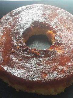 Una foto de Postre budín de pan