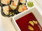 A picture of fillings for sushi