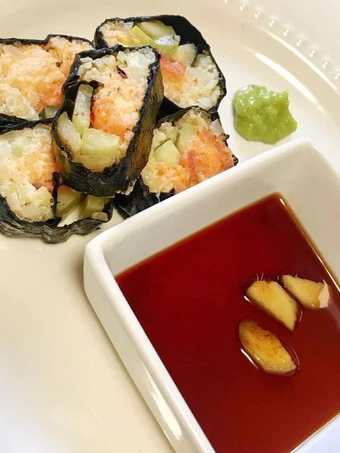 Easy Way Prepare Low Carb (Keto - Friendly) Sushi Rolls the  Makes Drooling You can take Joss in your mouth