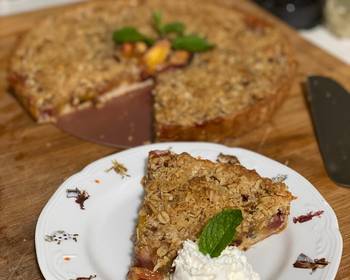 Easy Recipe Nectarine Tart Delicious Nutritious