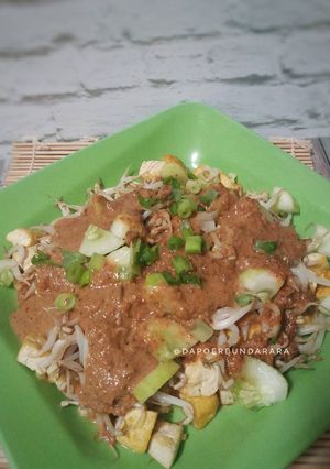 Foto resep Pecel Tahu Telur #prDibumbuKacangin