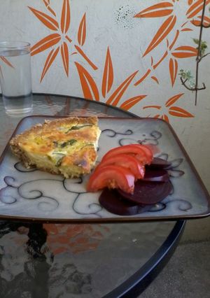 Una foto de Tarta de zapallitos