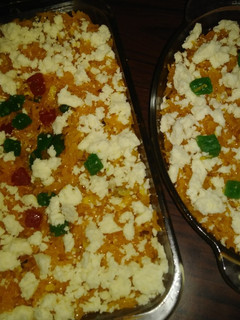 A picture of Khoya zarda.