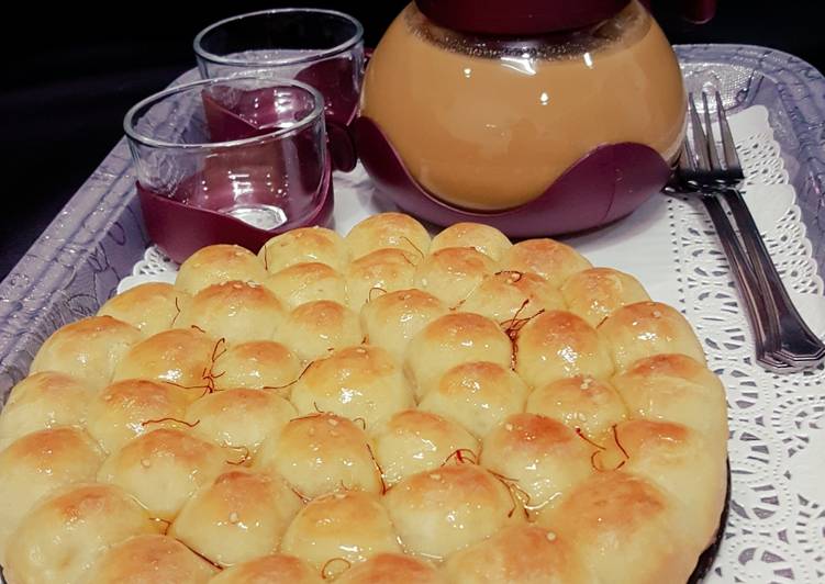 Simple Way to Prepare Perfect Honeycomb Bread!!