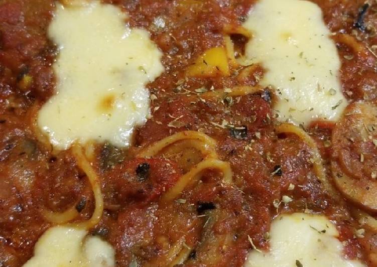 Steps to Prepare Appetizing Baked spaghetti