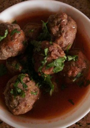 صورة لوصفة كفتة داود باشا