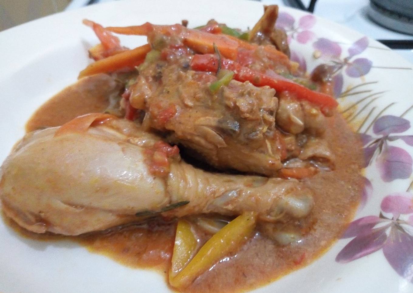 Chicken In Peanut Butter Sauce