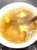 Tecito de manzana verde con whisky