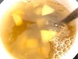 Tecito de manzana verde con whisky