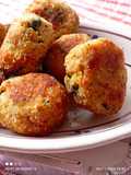 Polpette di persico e verdure al forno