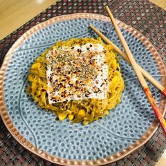 A picture of Cheesy Maggi.