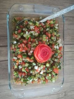 عکسی از دستور سالاد شیرازی