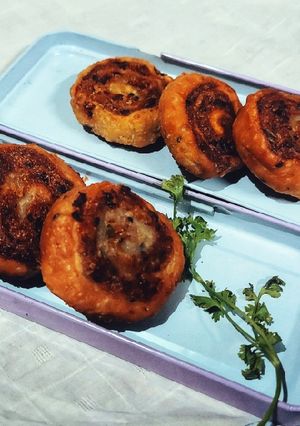 A picture of Potato Wheel Samosa.