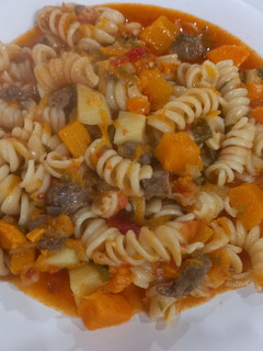 Una foto de Guiso de Fideos con Boniato