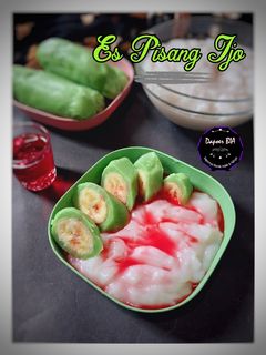 Foto resep Es Pisang Ijo