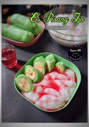 Foto resep Es Pisang Ijo