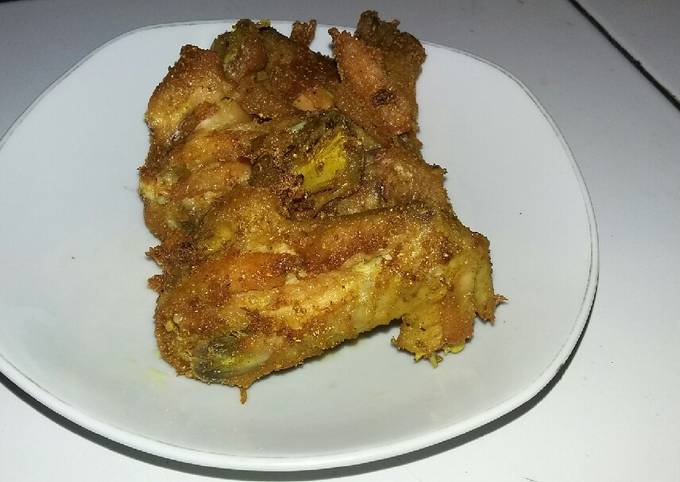 Cara Gampang Menyiapkan Ayam goreng, Lezat