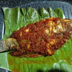 รูปของ Ikan bakar mujair praktis