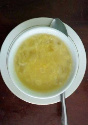 Hình của món Chè đậu xanh nha đam.