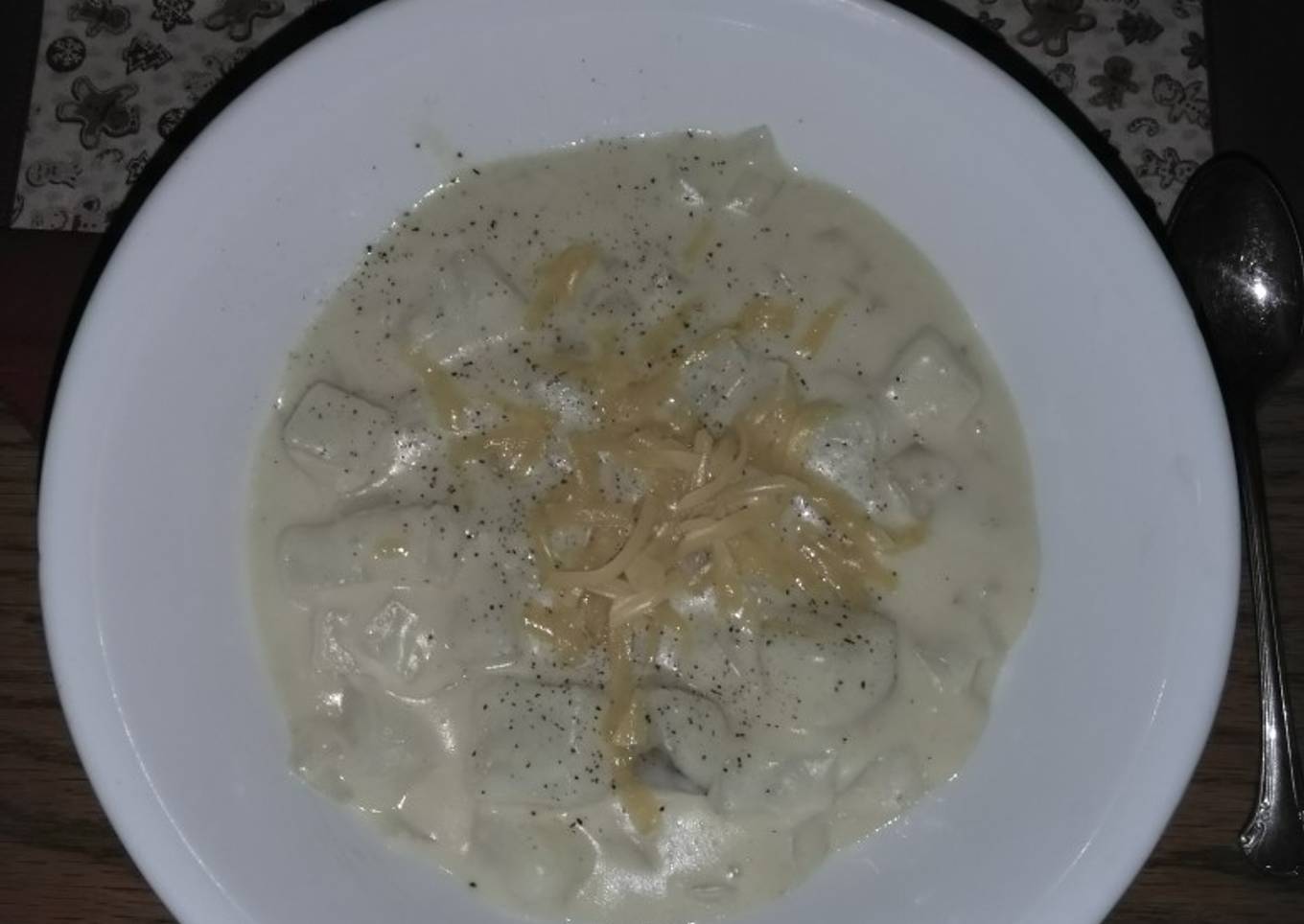 Cheddar Potato Soup