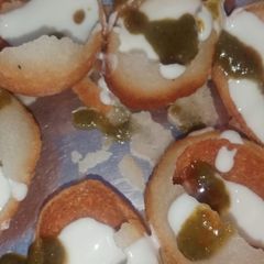 A picture of Gol Gappa Chaat.