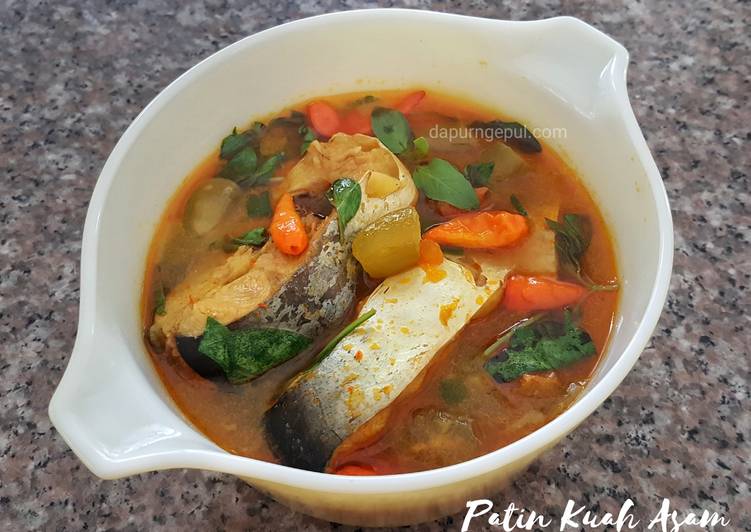 Sop Ikan Patin Kuah Asam (Seger pake banget! 😋)