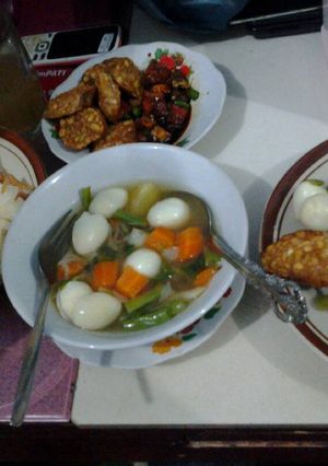 Foto resep SUP TELUR PUYUH SEHAT