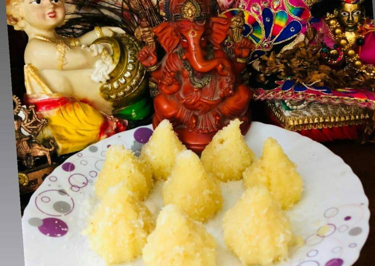 Step-by-Step Guide to Make Speedy Dry Coconut Modak