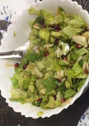 صورة لوصفة سلطة التفاح الأخضر 🥗🍏