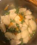 Pollo arvejado