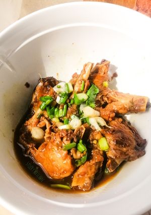 รูปของ พะโล้​ข้อไก่ตุ๋น​