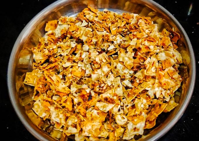 Recipe of Ultimate Papad Churi