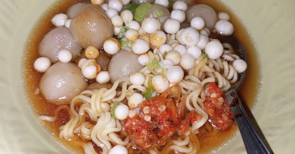 🥢 Resep Cilok Kuah Sederhana