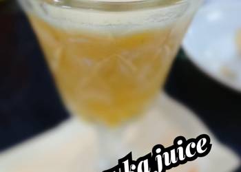 Easiest Way to Prepare Tasty Aru peach ka juice