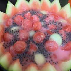 A picture of Es buah simpel ala anak gunung.