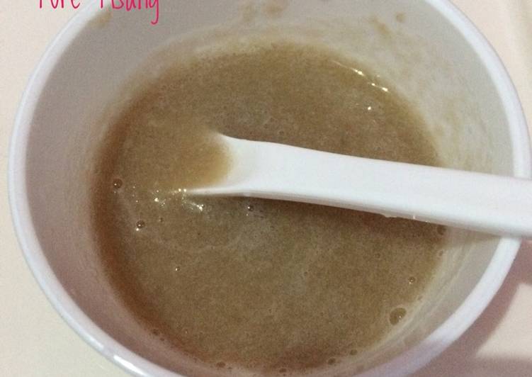 Bahan Puree pisang (Mpasi6m) | Cara Bikin Puree pisang (Mpasi6m) Yang Lezat Sekali