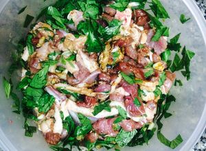 Hình của món Chả ngan (chả vịt xiêm).