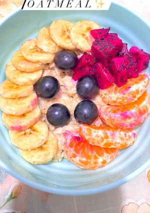 Foto resep Mixed Fruit Oatmeal