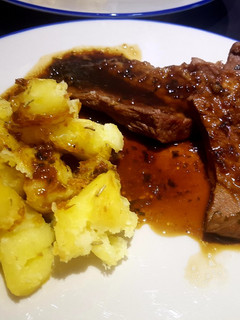 Una foto de Secreto ibérico con salsa agridulce